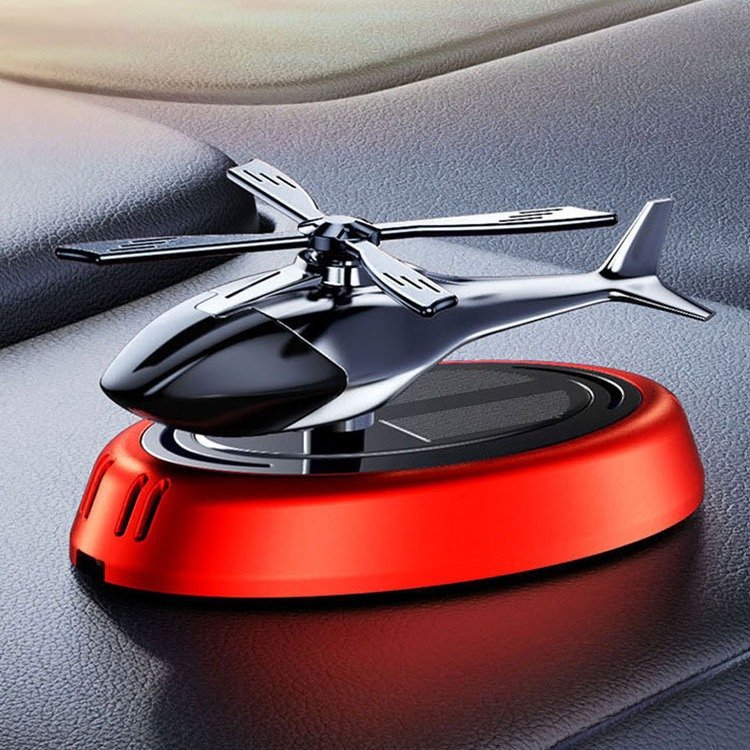 1Pc Helicopter Car Air Freshener Rotating Solar Car Perfume Diffuser Aromatherapy Air Freshener Car Interior