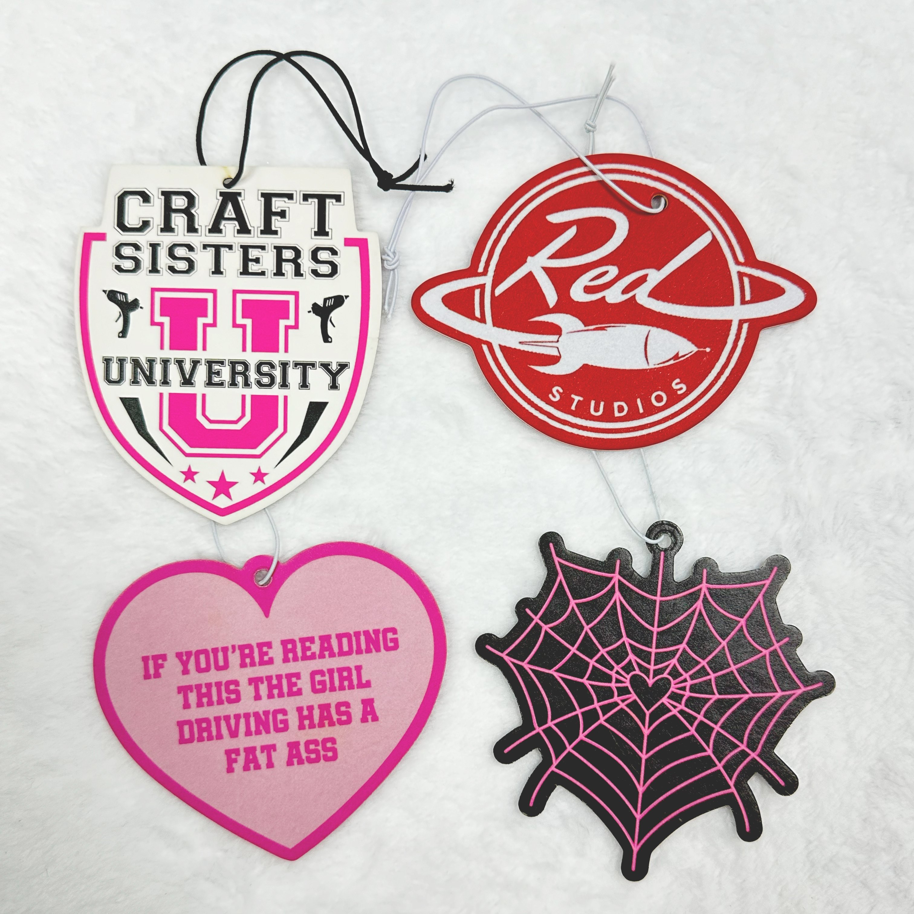 2025 new products halloween baby horror movie character custom paper cotton car air fragrance hanging air freshener