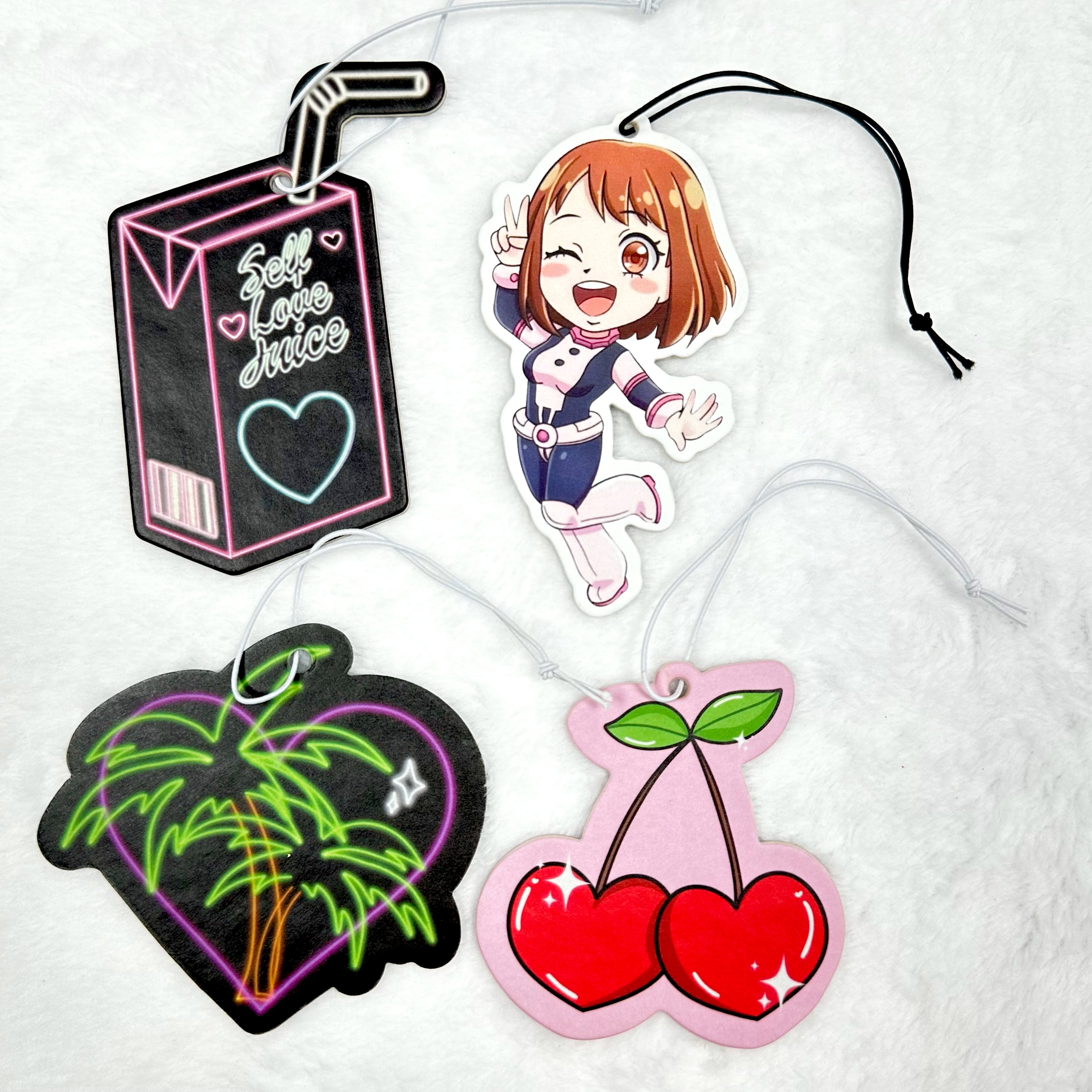2025 new products halloween baby horror movie character custom paper cotton car air fragrance hanging air freshener