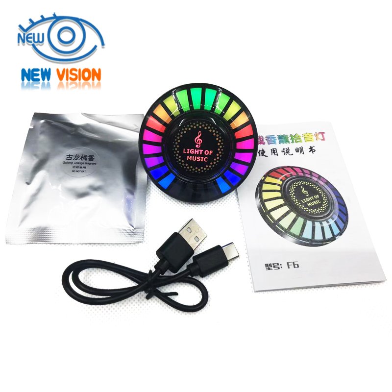 Car Mini Interior Air Freshener APP Control Fragrance Aromatherapy Light Auto Air Outlet Clip Decorative Accessories