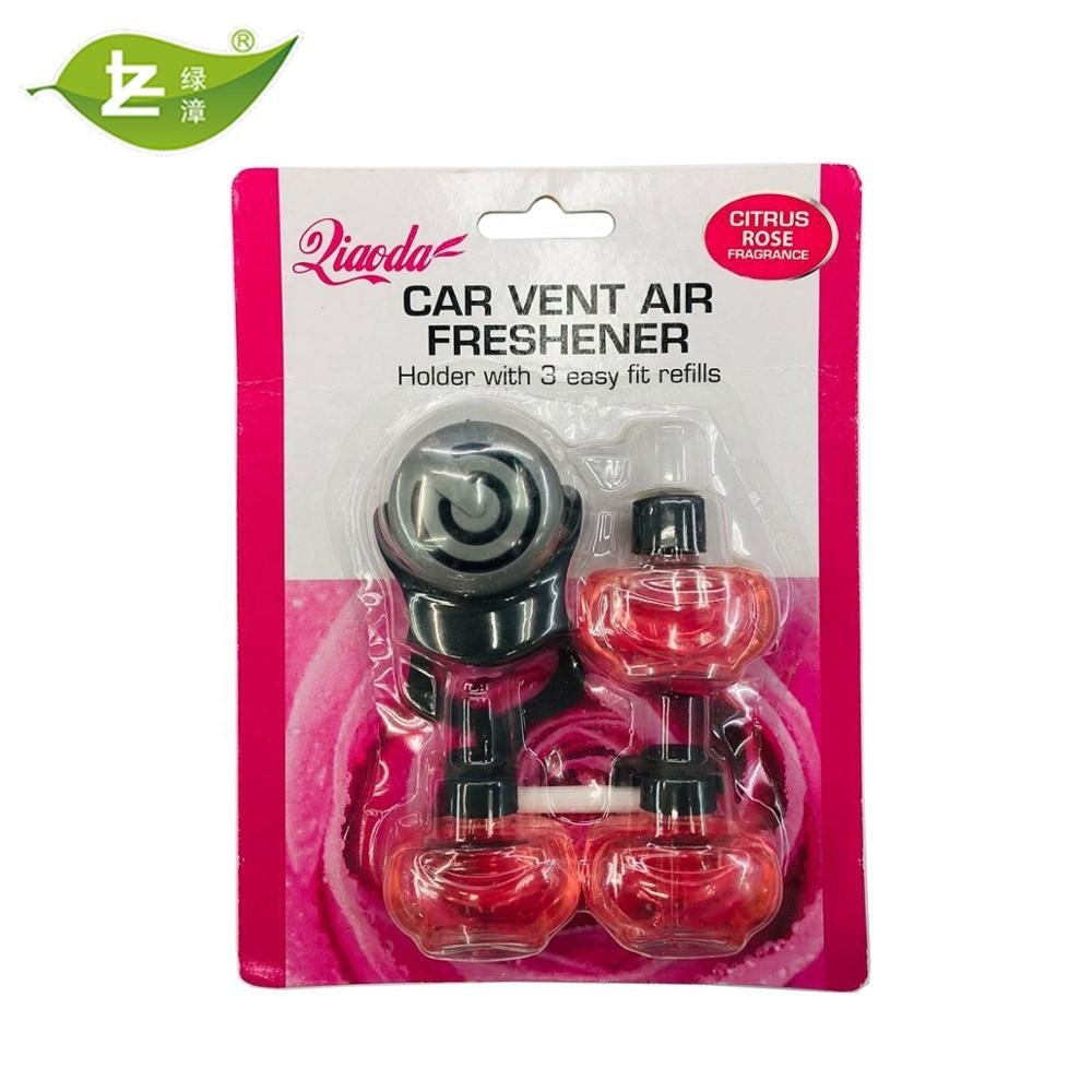 Amazon Hot Sale 3 in 1 liquid Car Aromatherapy Vent Car Air Freshener Manufacturers