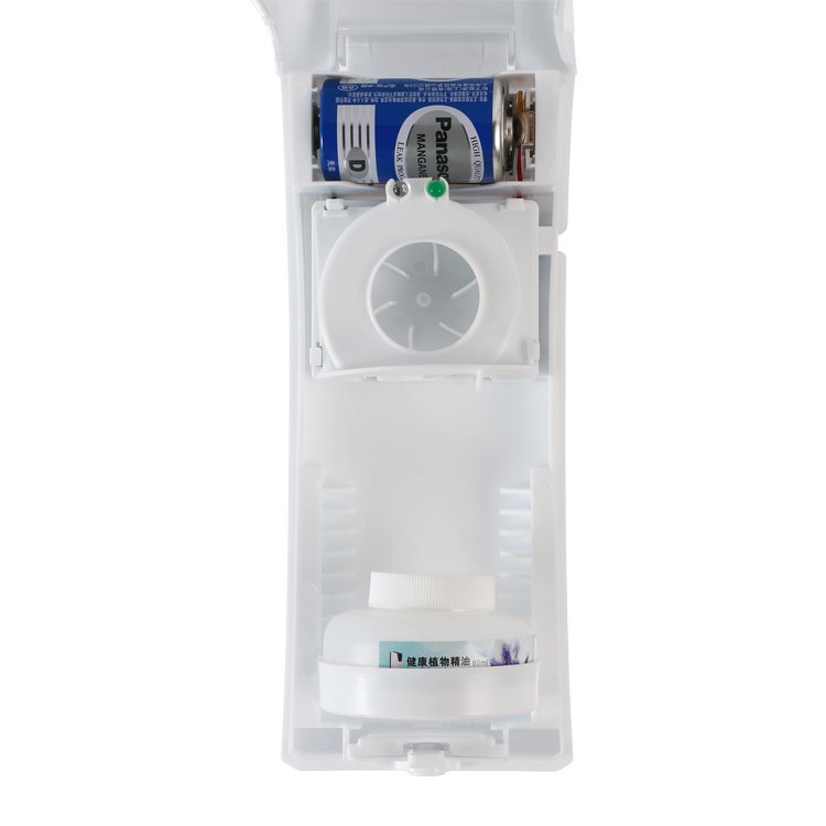 Wall-mounted battery electric air freshener scents fan dispenser