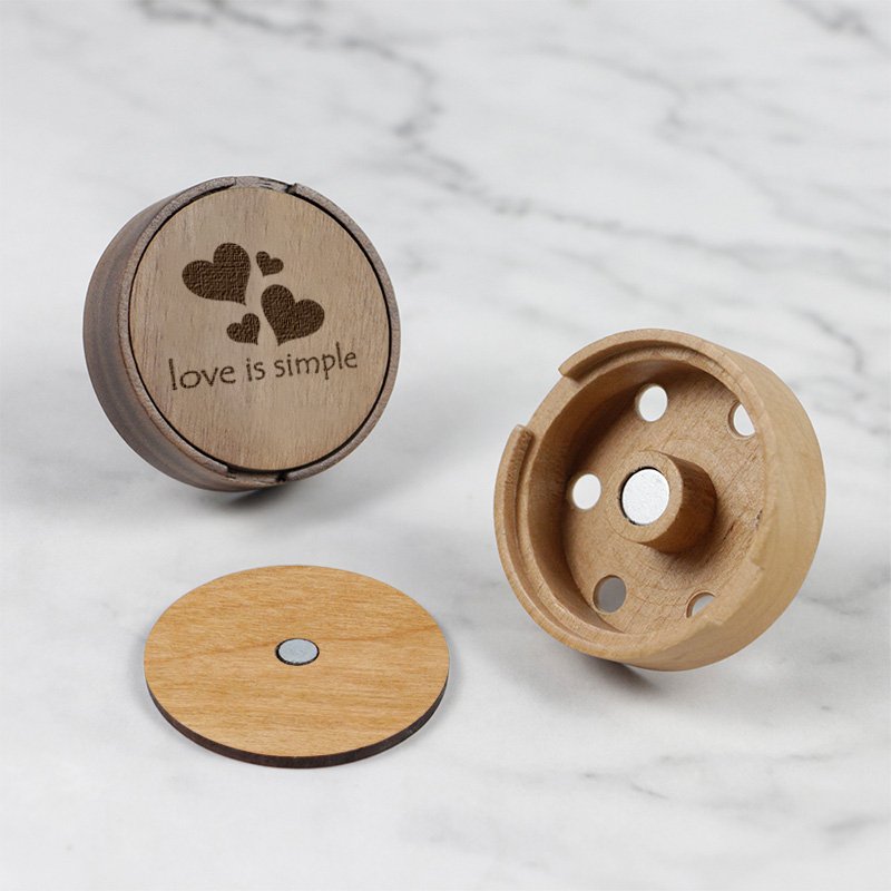 Design your own logo Wood Aluminum alloy car air fresheners vent clips air freshener car