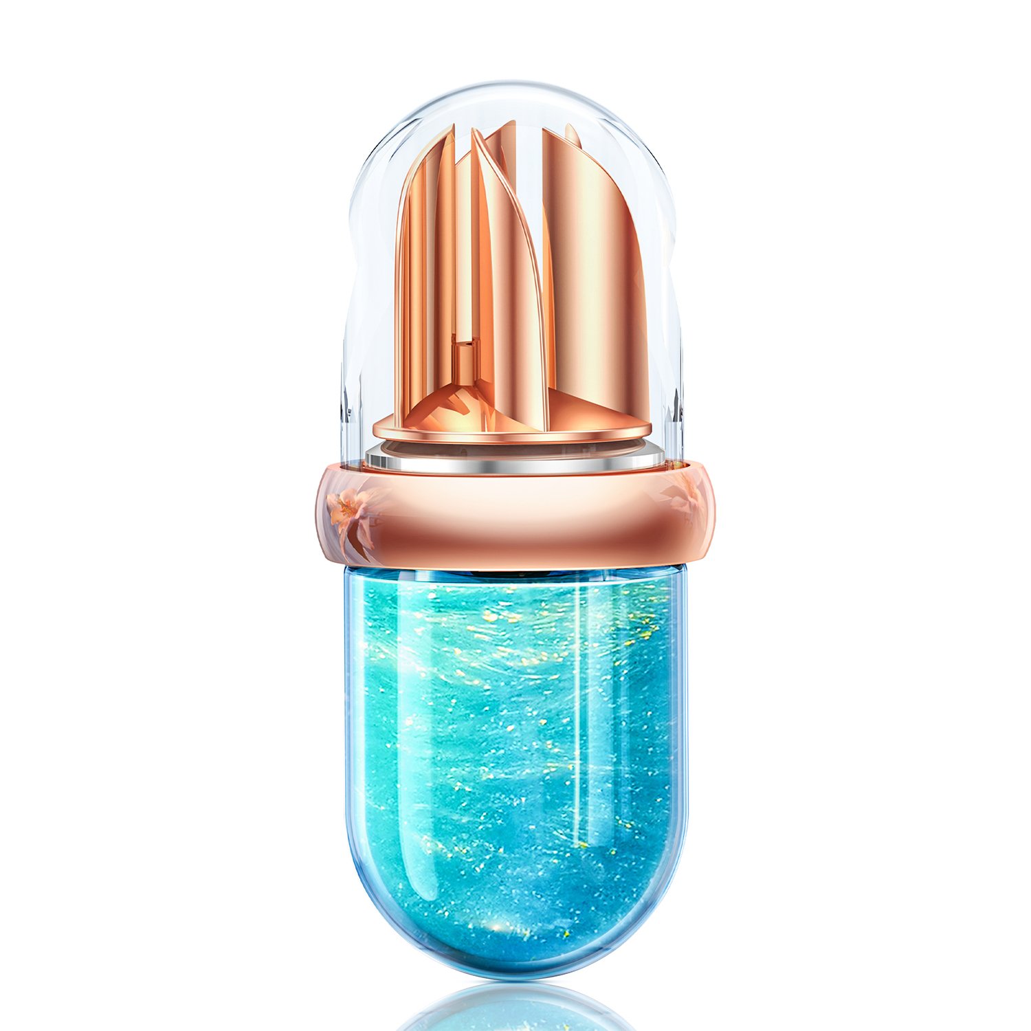 Luxury Modern Solid Spray Car Air Freshener Aromatherapy Cologne-Scented Car Perfume Clip Metal Air Purifier Elegant Box