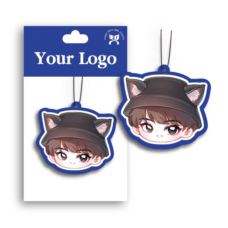 Popular Factory Price High Quality Wholesale Customized Design Customized Fragrance Hanging Paper Car Air Freshener