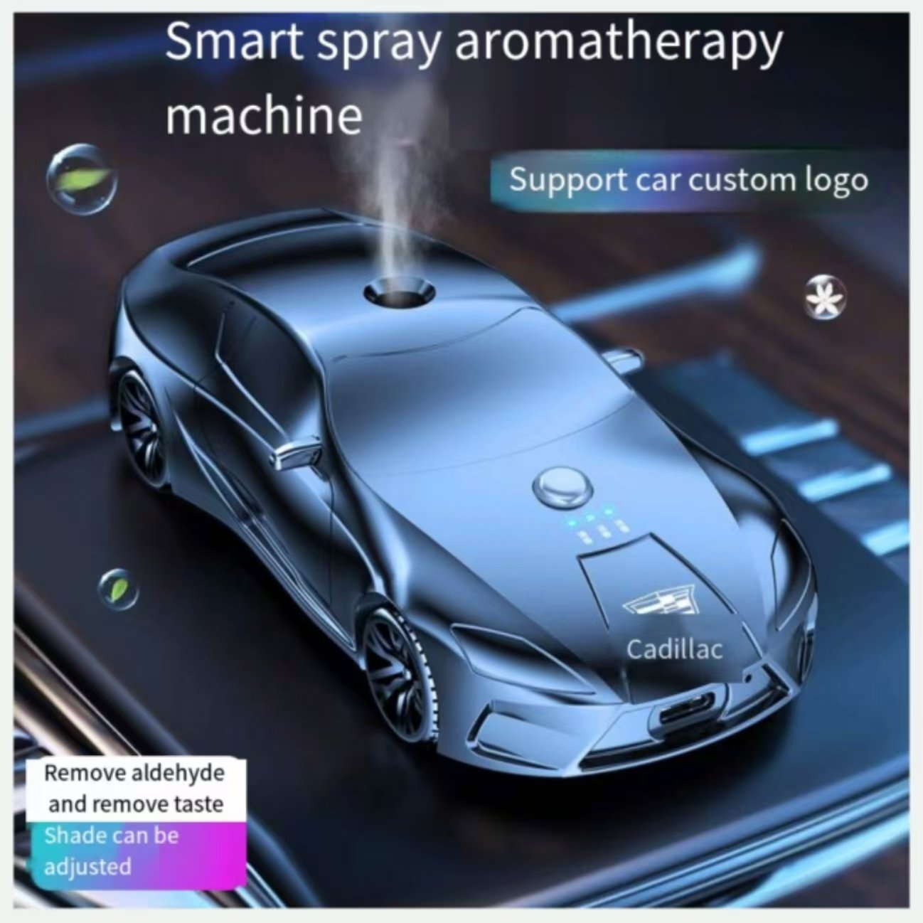 Intelligent car aromatherapy machine Car perfume long-lasting eau de toilette automatic spray high-grade male decoration gifts