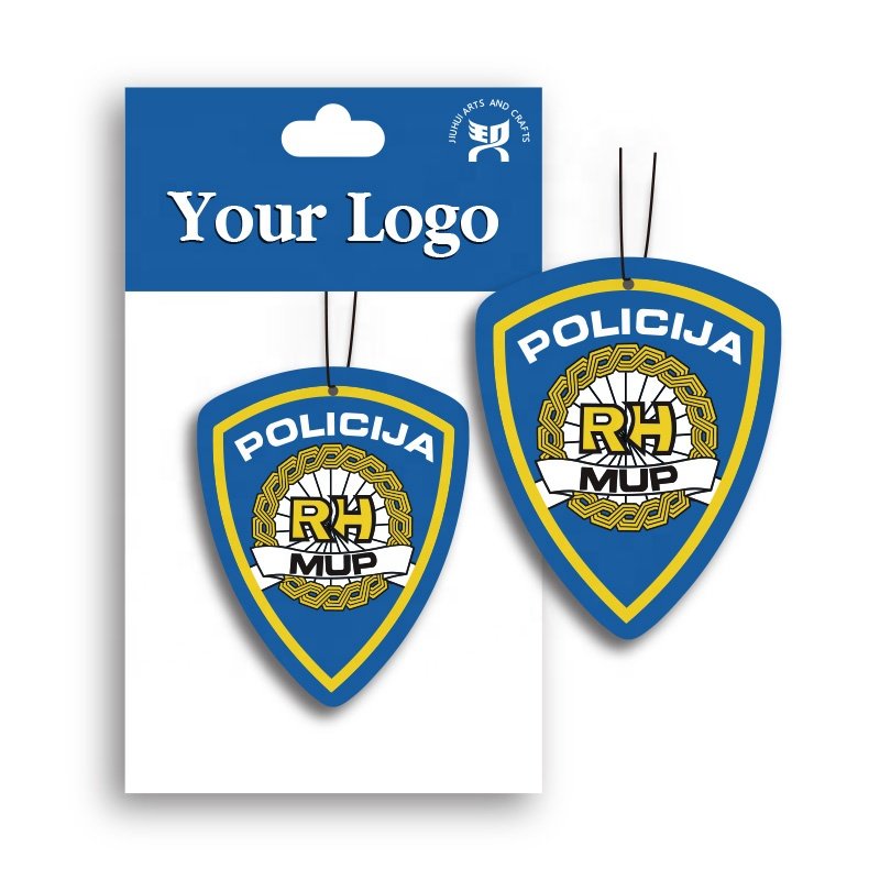 Eco-friendly Long Lasting Scent Custom Logo Car Smell Air Freshener