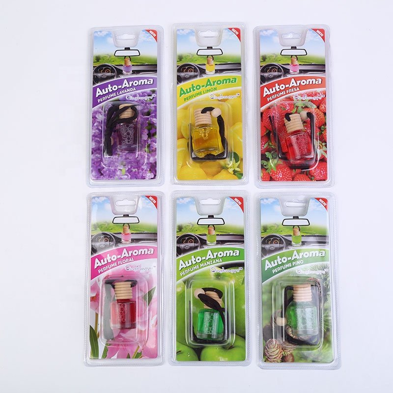2019 Cheap Glass Bottle Perfume Type Hanging Car Air Freshener