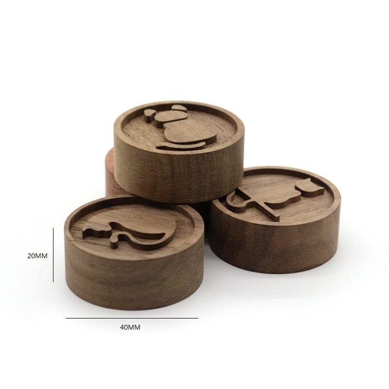 Natural Wood Diffuser Fragrance Diffuser Vent Clip Car Freshener For Essential Oil