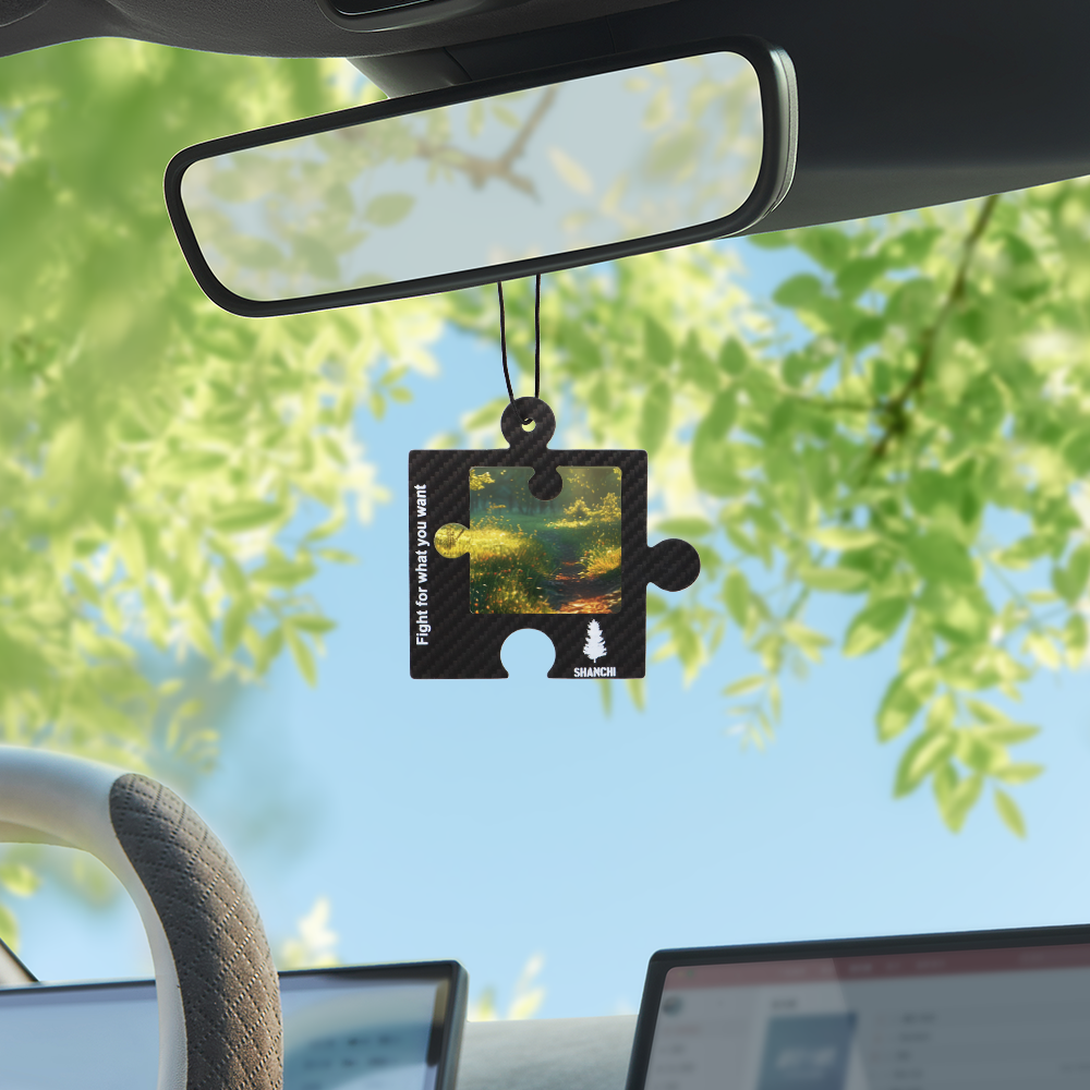 long lasting car accessories air freshener hanging car Carbon fiber fragrance card air freshener