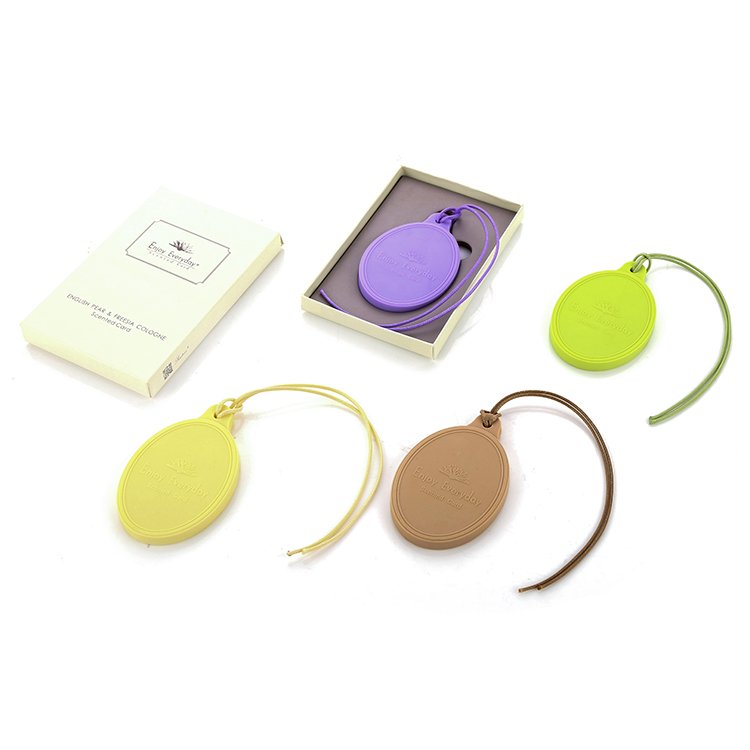 Car Air Freshener Hanging Card Plastic Car Scented Card Car Scent Perfume