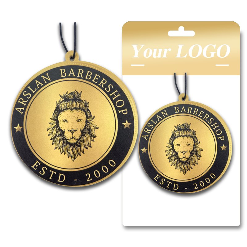 Customized Cotton Paper Air Freshener with Logo Fragrance-Perfume Scented In-Car Car Freshener