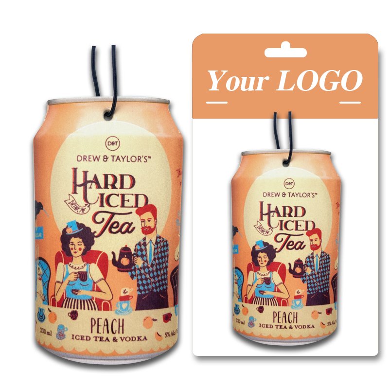Customized Cotton Paper Air Freshener with Logo Fragrance-Perfume Scented In-Car Car Freshener