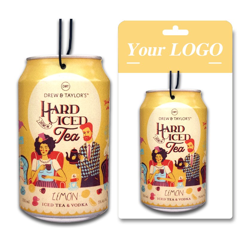 Customized Cotton Paper Air Freshener with Logo Fragrance-Perfume Scented In-Car Car Freshener