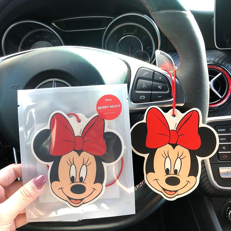 Different smells custom logo car air freshener with Long lasting scents Cartoon characters style