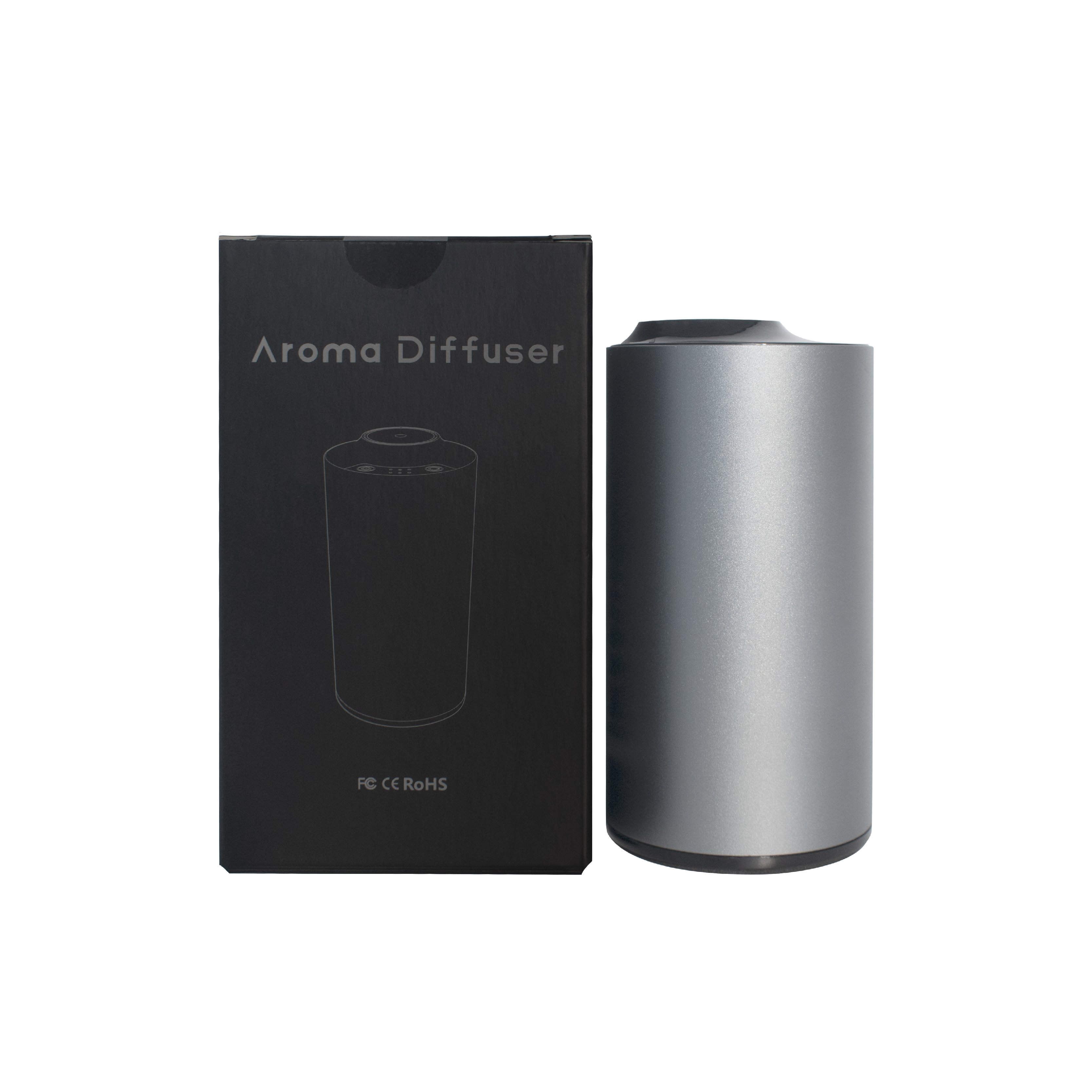 AMOS New Room Air Freshener Fragrance Aroma Perfume Diffusers Wholesale Scent USB Essential Oil Diffuser Machine Car Black White