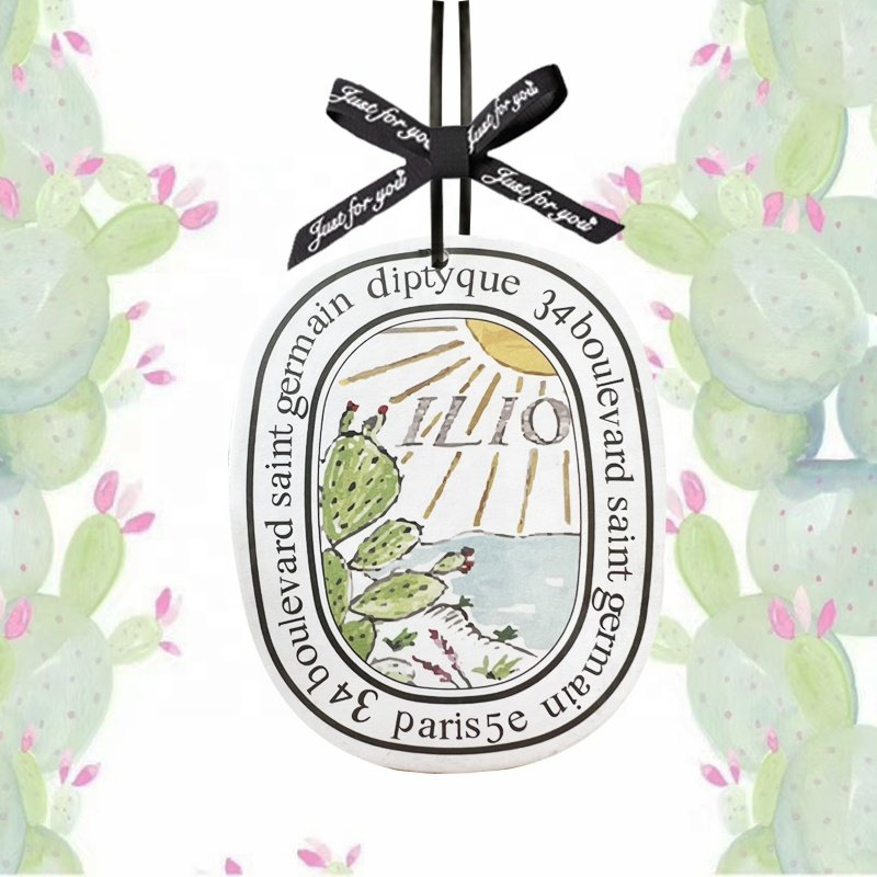customized car air freshener Slowly evaporating light aroma car deodorant paper air freshener car custom paper