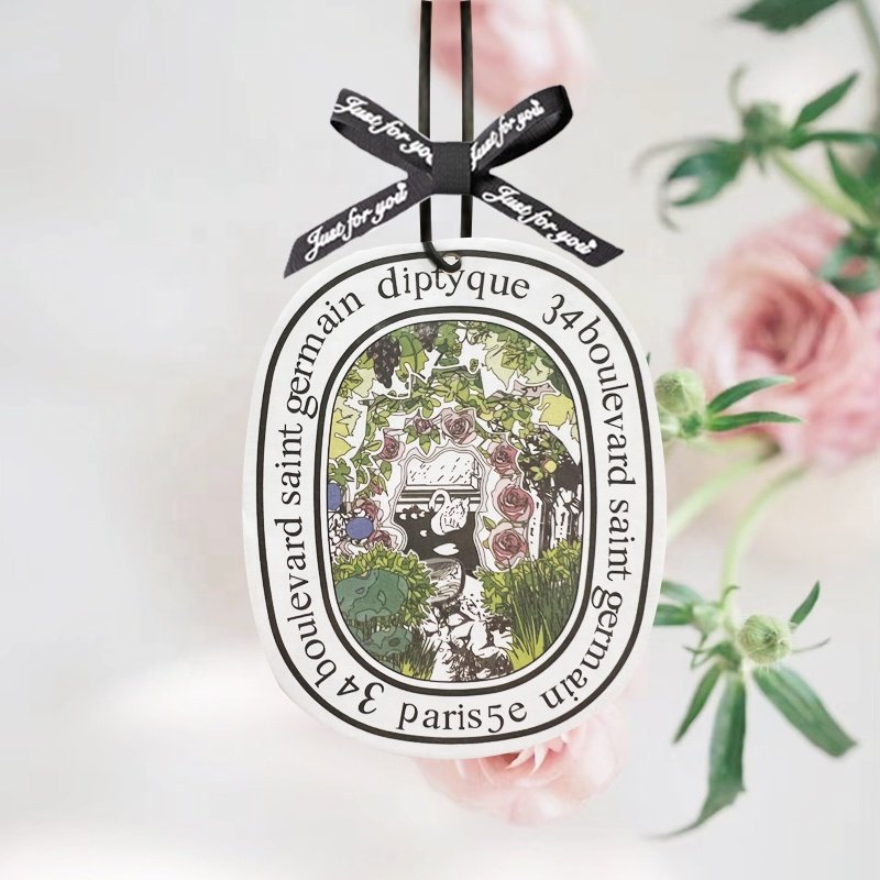 customized car air freshener Slowly evaporating light aroma car deodorant paper air freshener car custom paper