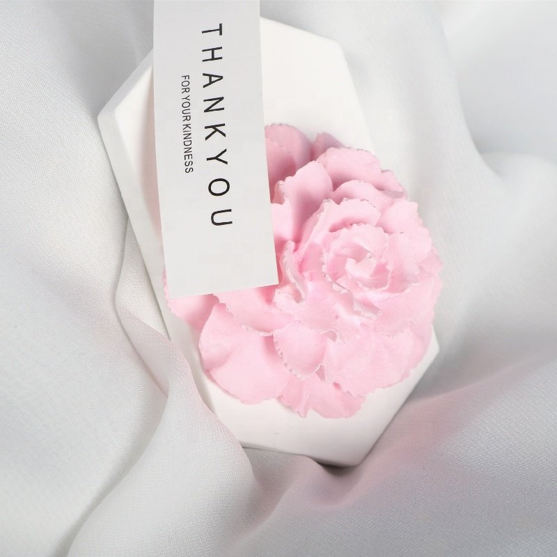 Long Lasting Home Fragrance Aroma Ceramic Stone Air Freshener Decoration Hanging Car Scented Flower Porcelain Oil Diffuser