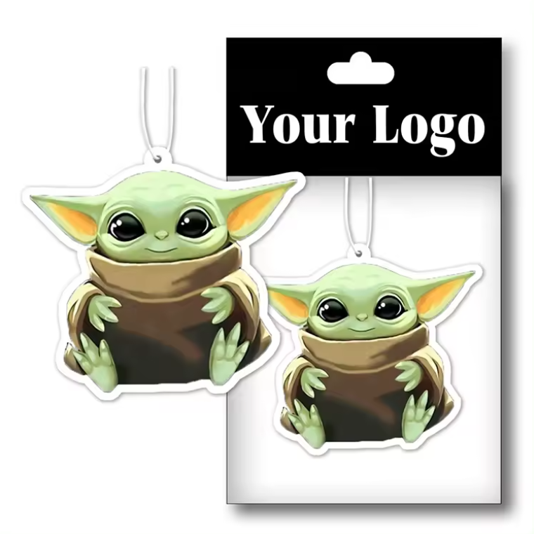 Newest products unlimited location paper freshener hanging scents custom car home air perfume wholesale