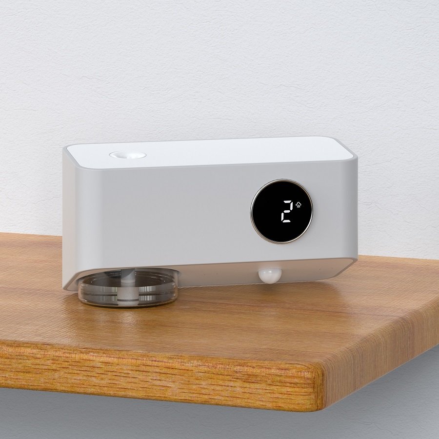 Modern Essential Oil Diffuser Aroma Led Display Wholesale Body Sensing Air Freshener Dispenser