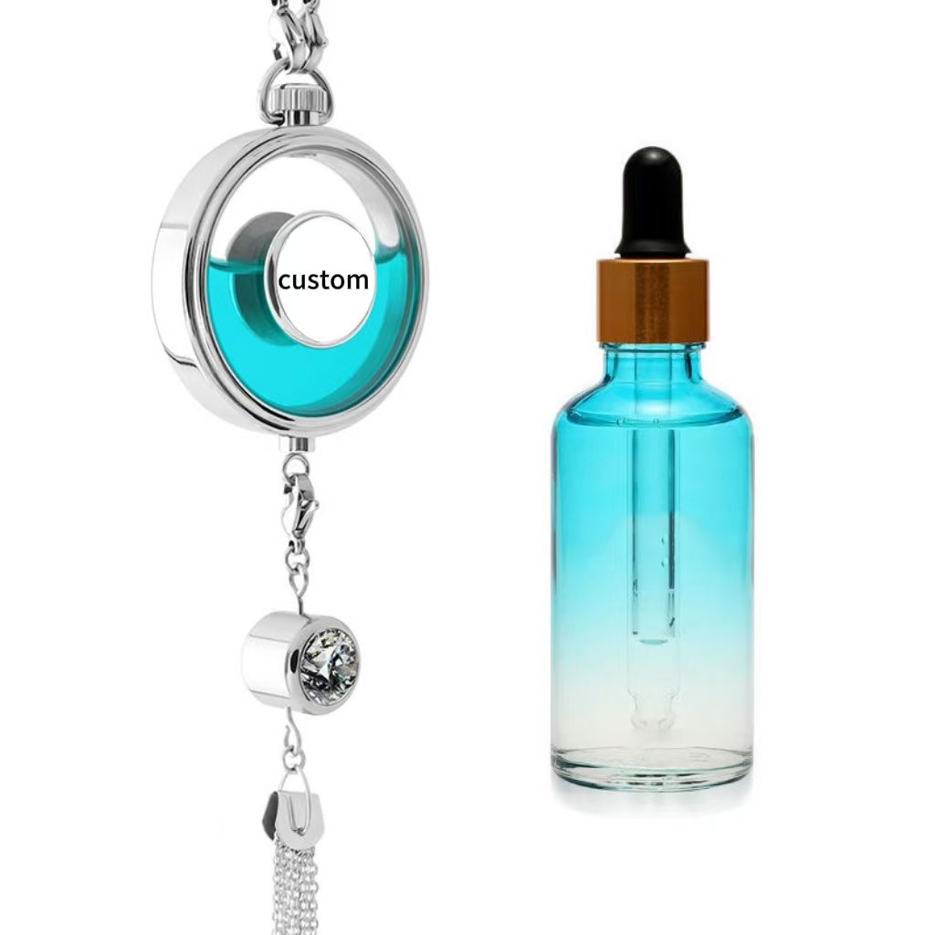 Wholesale Custom Design Aluminium Alloy Car Air Freshener Different Smells Custom Air Freshener Car