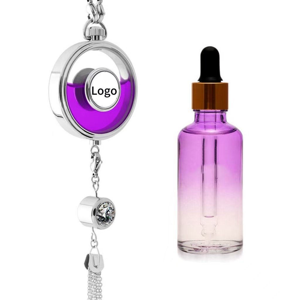 Wholesale Custom Design Aluminium Alloy Car Air Freshener Different Smells Custom Air Freshener Car