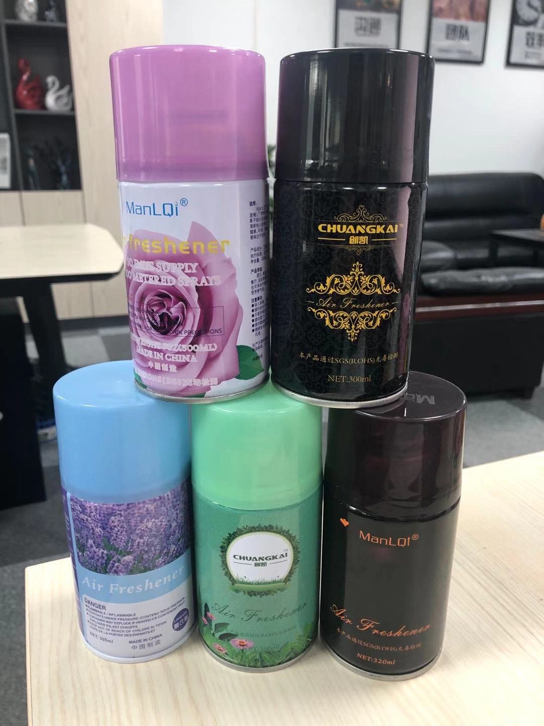 300/320ml Eco-friendly deodorant long lasting air freshener sprays freshener room.