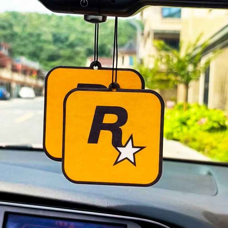 TY Wholesale car rearview mirror pendant fragrance tablet car accessories Perfume pendant car air freshener auto parts