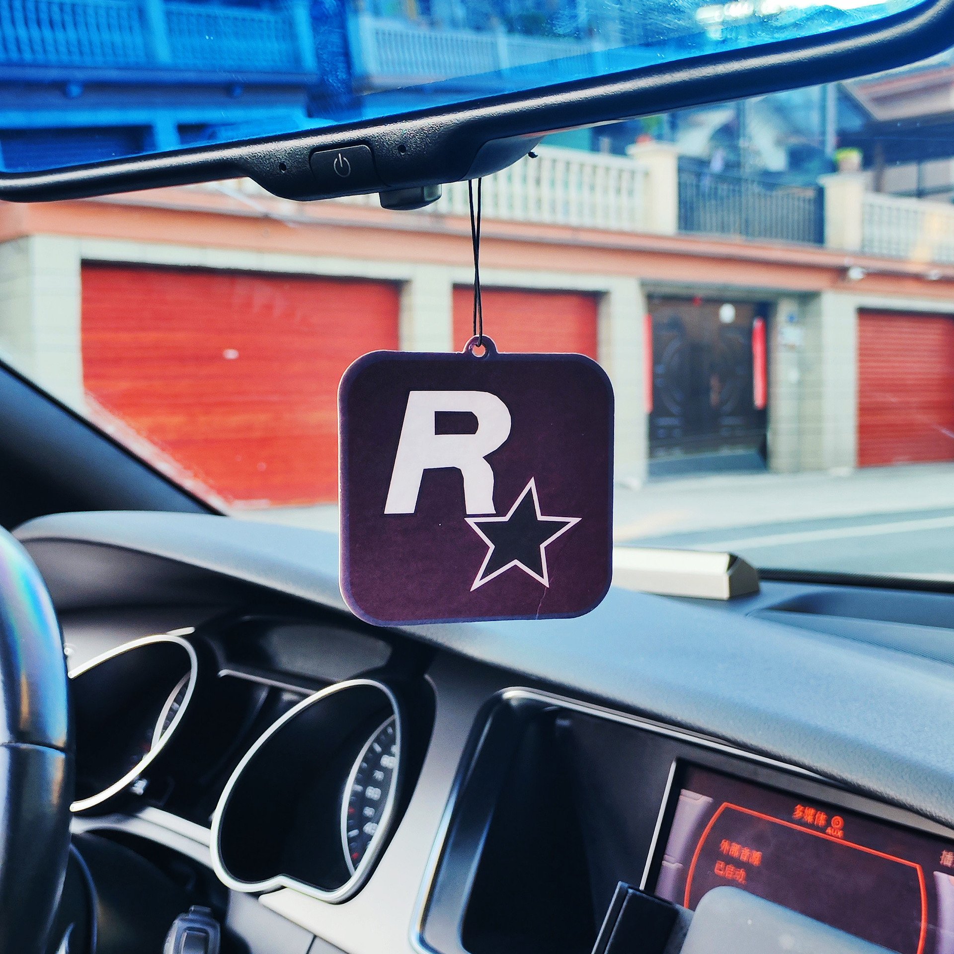 TY Wholesale car rearview mirror pendant fragrance tablet car accessories Perfume pendant car air freshener auto parts