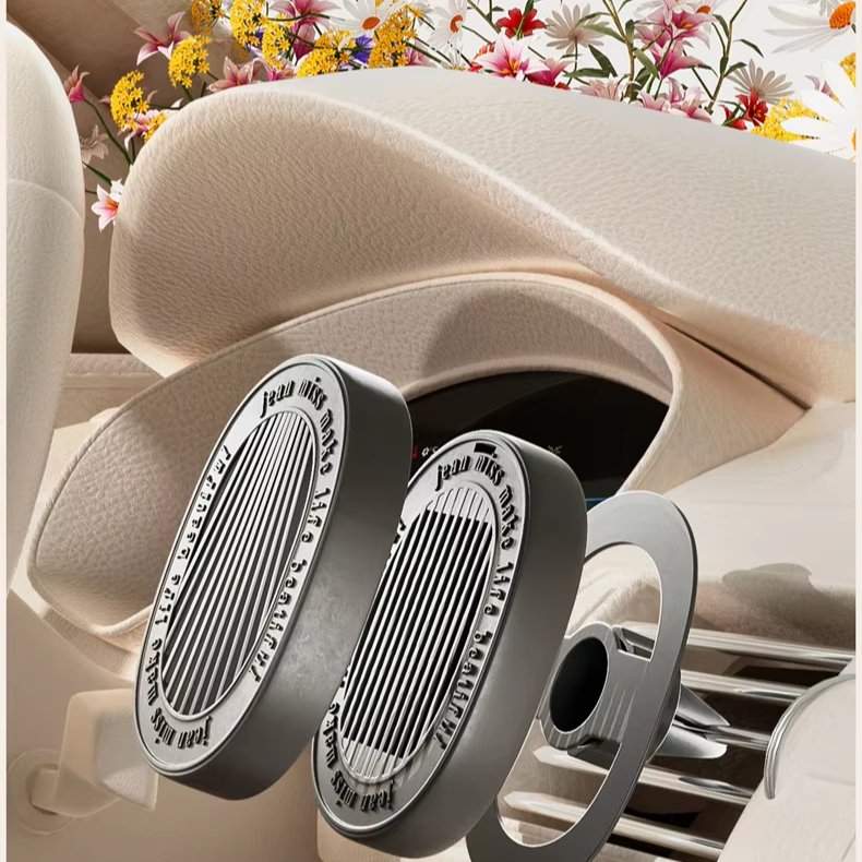 Car Aromatherapy Custom Sealed Plastic OPP Bag Cotton Car Air Freshener Custom