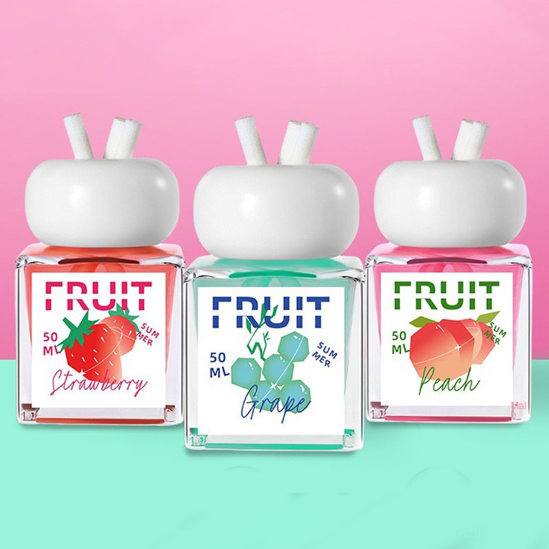 Wholesale Auto Air Freshener Aromatherapy Long Lasting Fruity Car Perfume Decoration Car Air Freshener