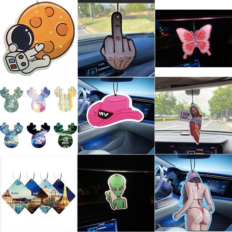 fragrance manufacturers car scent air freshener car air freshener diffuser custom paper air freshenercustom logo