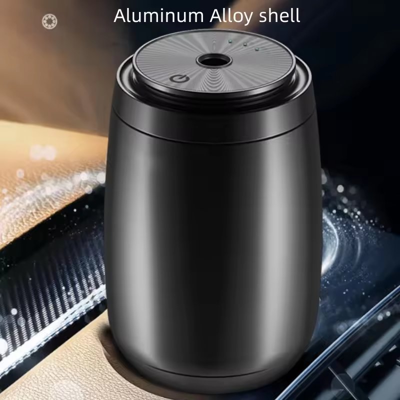 Automatic Spray Air Refreshner Aluminum Car Perfume Bottle Ultrasonic Fragrance Oil Humidifier Scent Diffuser For Car And Home