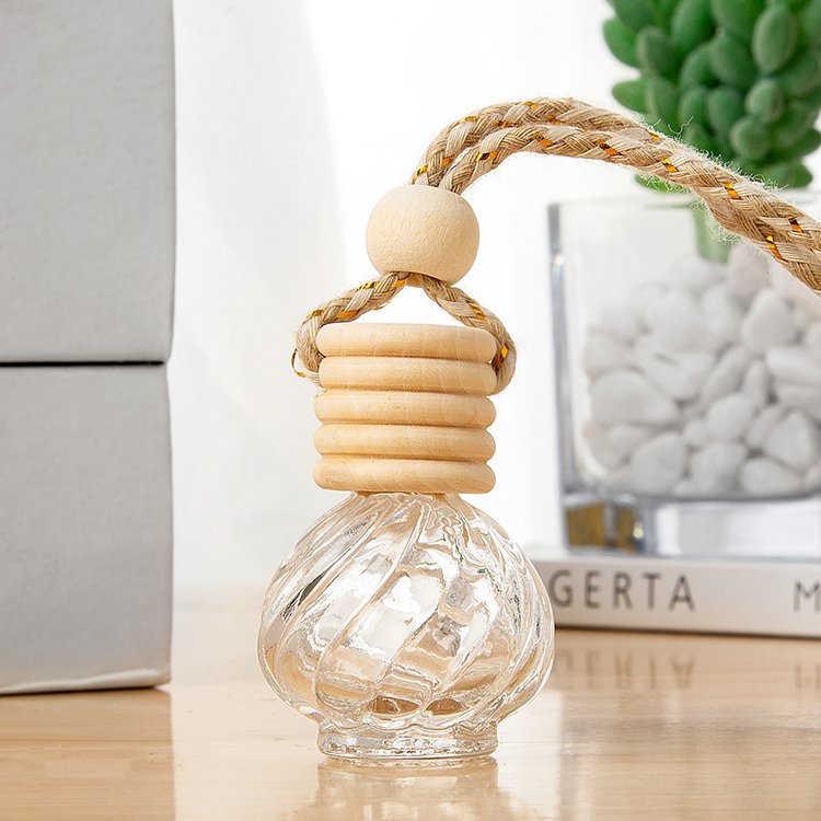 9ML Car fragrance essential oil diffuser bottle Car air freshener bottle Empty perfume bottle perfume decoration accessories