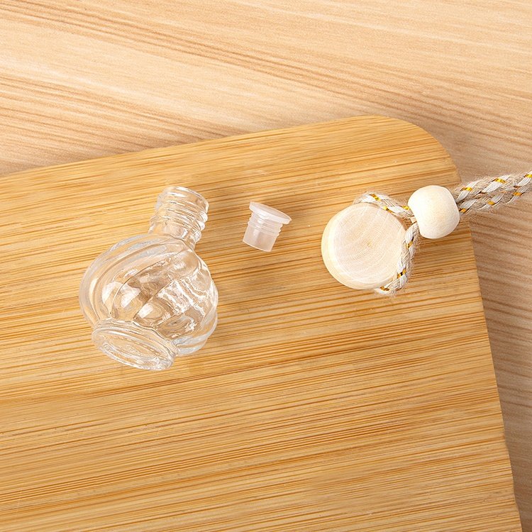 9ML Car fragrance essential oil diffuser bottle Car air freshener bottle Empty perfume bottle perfume decoration accessories