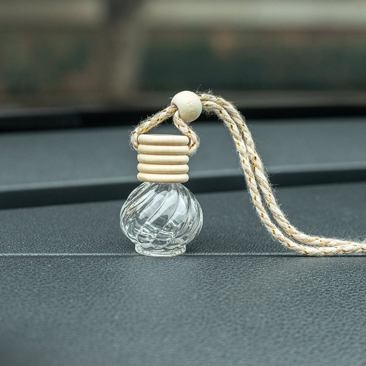 9ML Car fragrance essential oil diffuser bottle Car air freshener bottle Empty perfume bottle perfume decoration accessories
