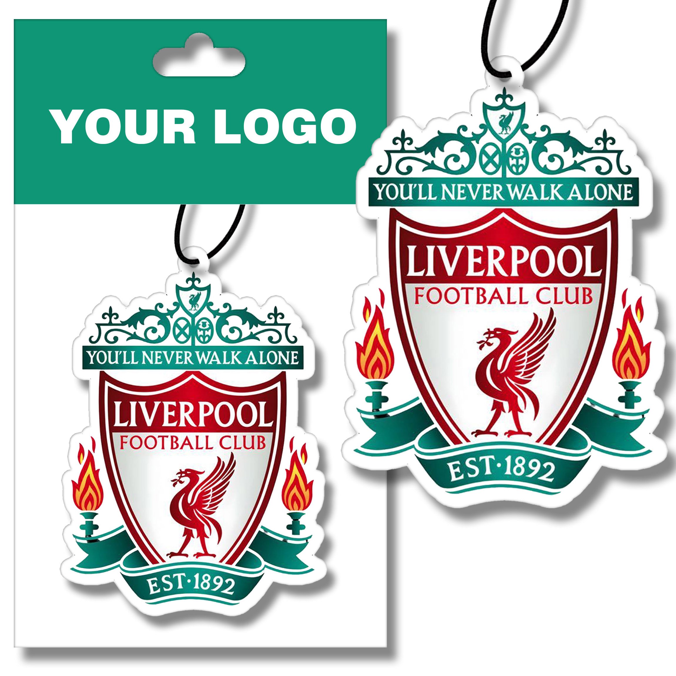 Long Lasting Scent 12-17 Days Hanging Scent for Auto or Home Custom Logo Design Hanging Paper Car Air Freshener