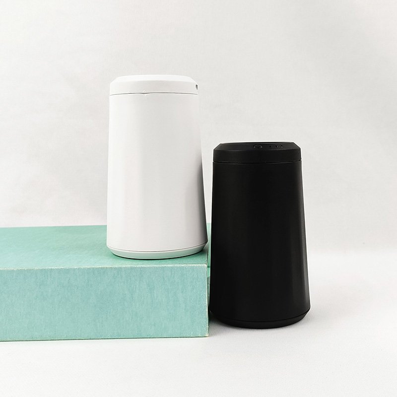 Luxury Button Operation Plastic Case Glass bottle Car Air Freshener with timer car perfume diffuser