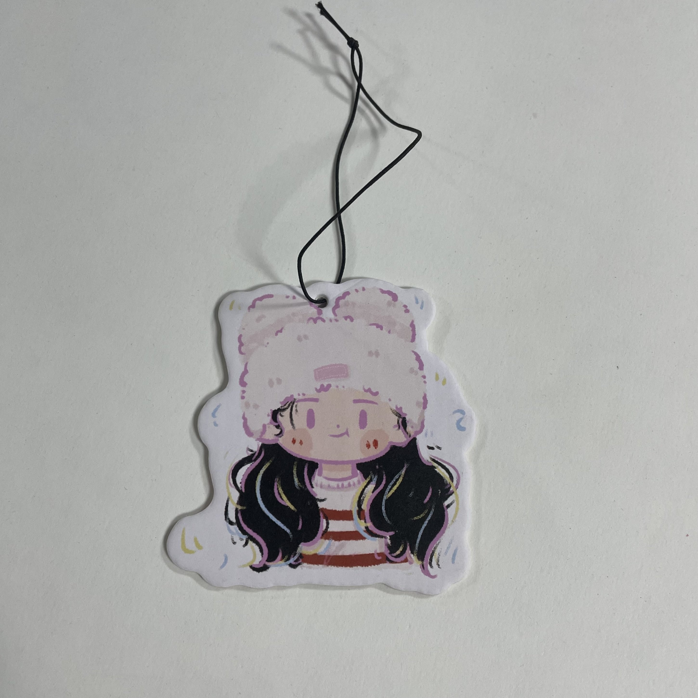 Custom Cartoon Cute Hanging Paper Car Air Freshener Good Smell for All Scents for In-Car Use