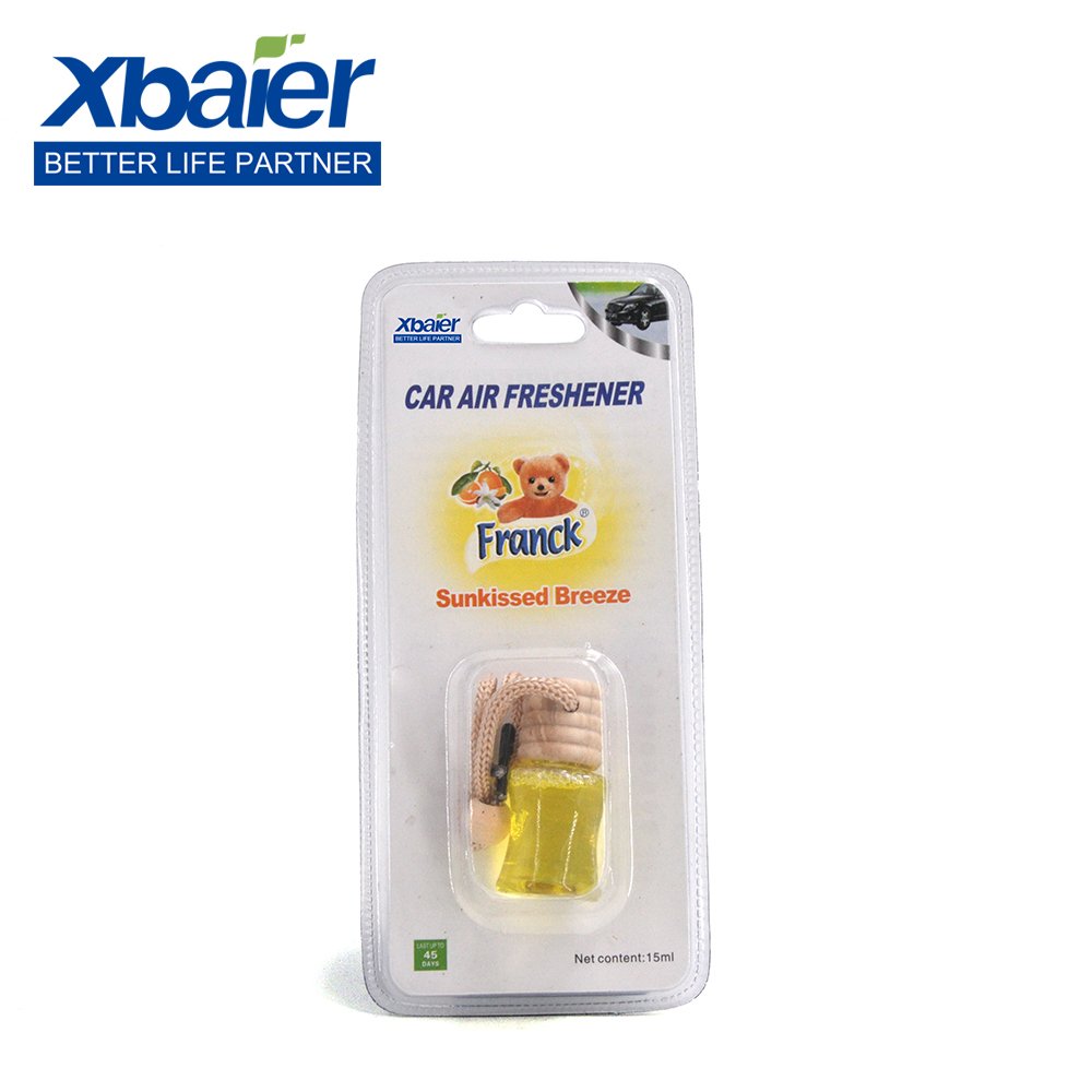 Free Sample Hanging Car Liquid Freshener Car Perfume