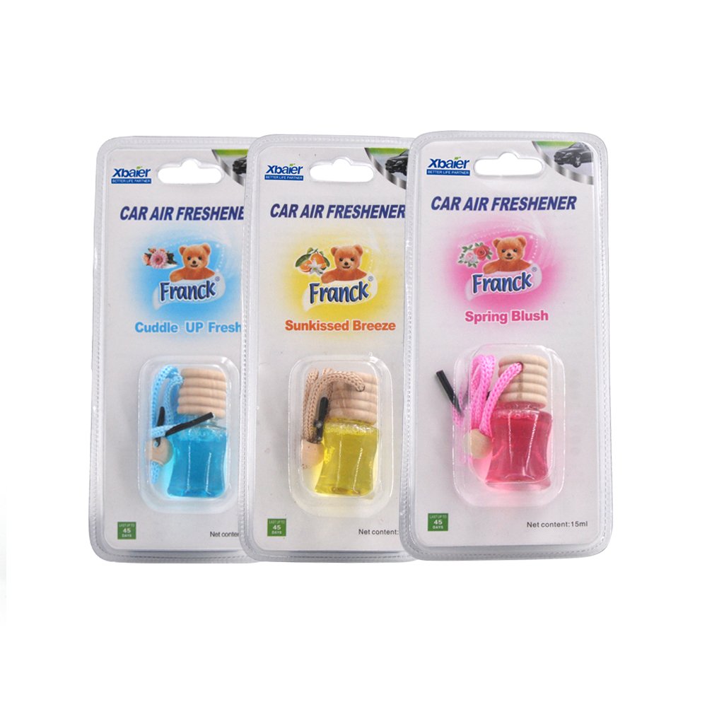 Free Sample Hanging Car Liquid Freshener Car Perfume