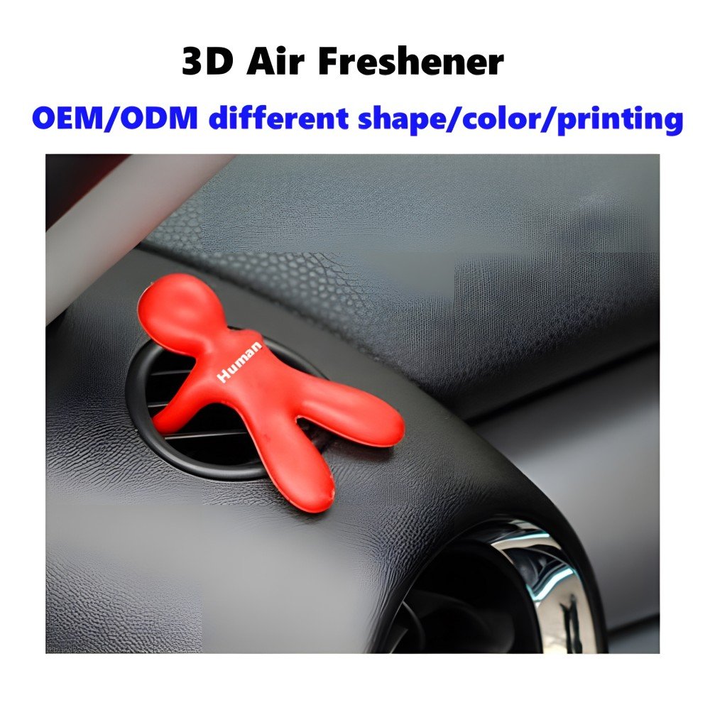 Custom Car Freshener EVA Human Vent Clip Car Air Freshener