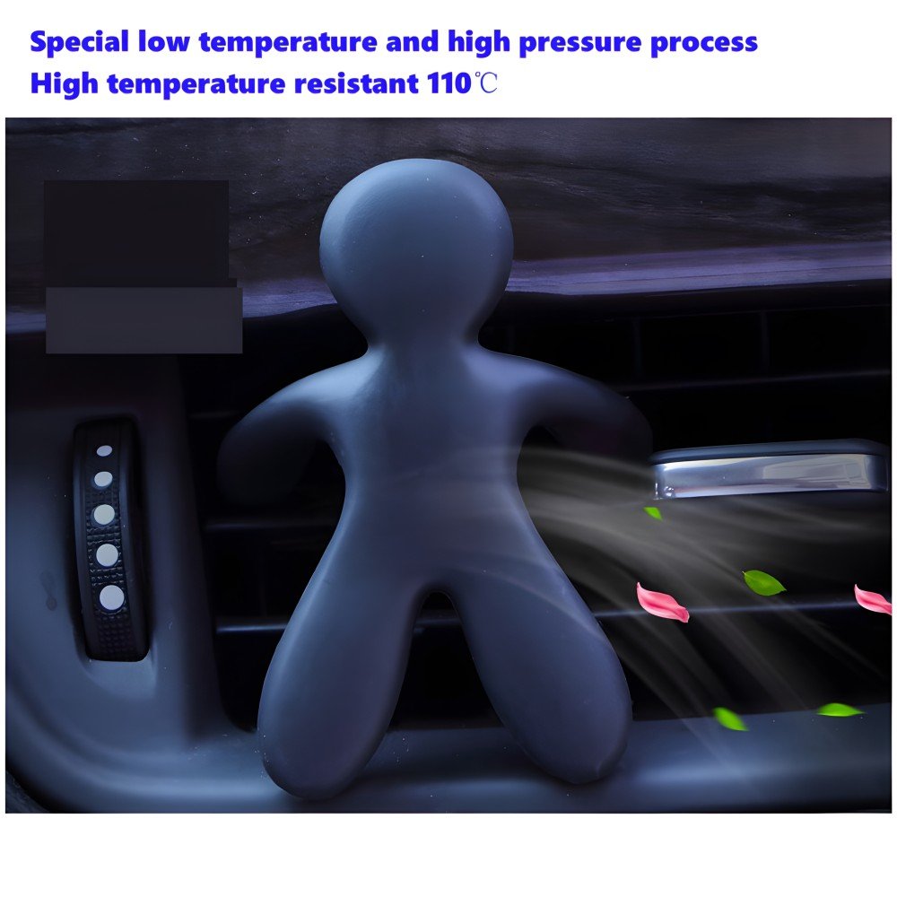 Custom Car Freshener EVA Human Vent Clip Car Air Freshener