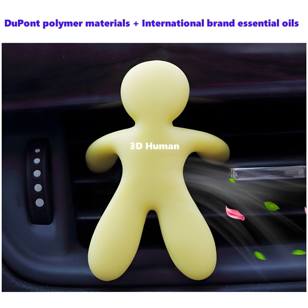 Custom Car Freshener EVA Human Vent Clip Car Air Freshener