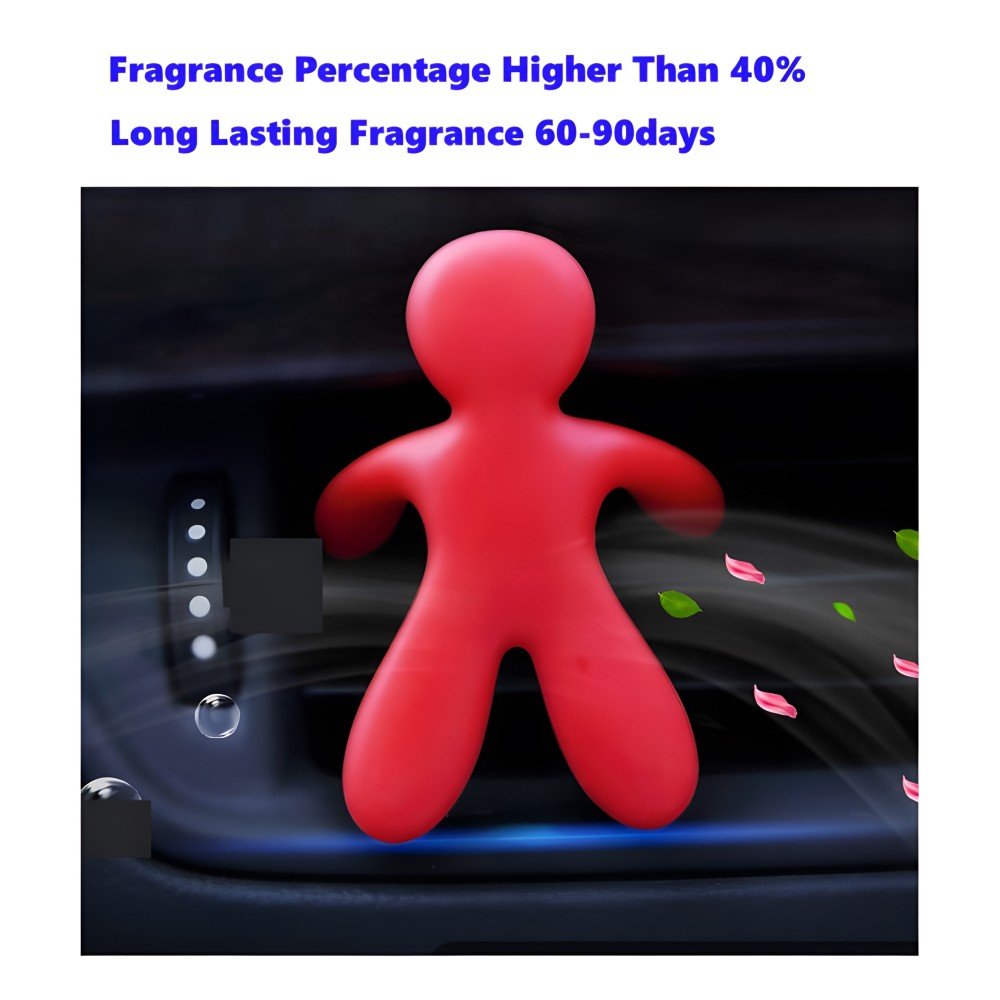 Custom Car Freshener EVA Human Vent Clip Car Air Freshener