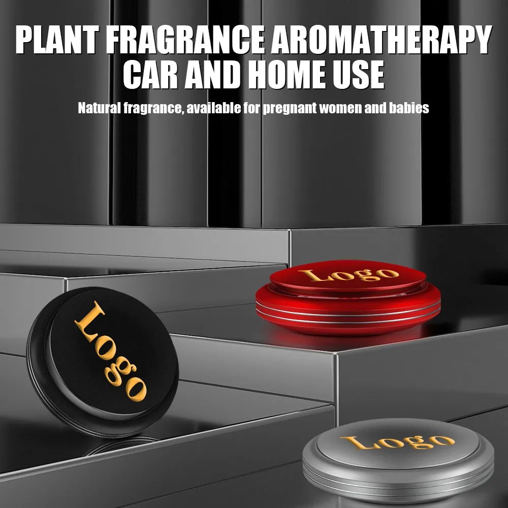 Custom logo Mini elegant Aluminum alloy UFO Perfume Diffuser Luxury Car Air Freshener car air freshener diffuser aromatherapy
