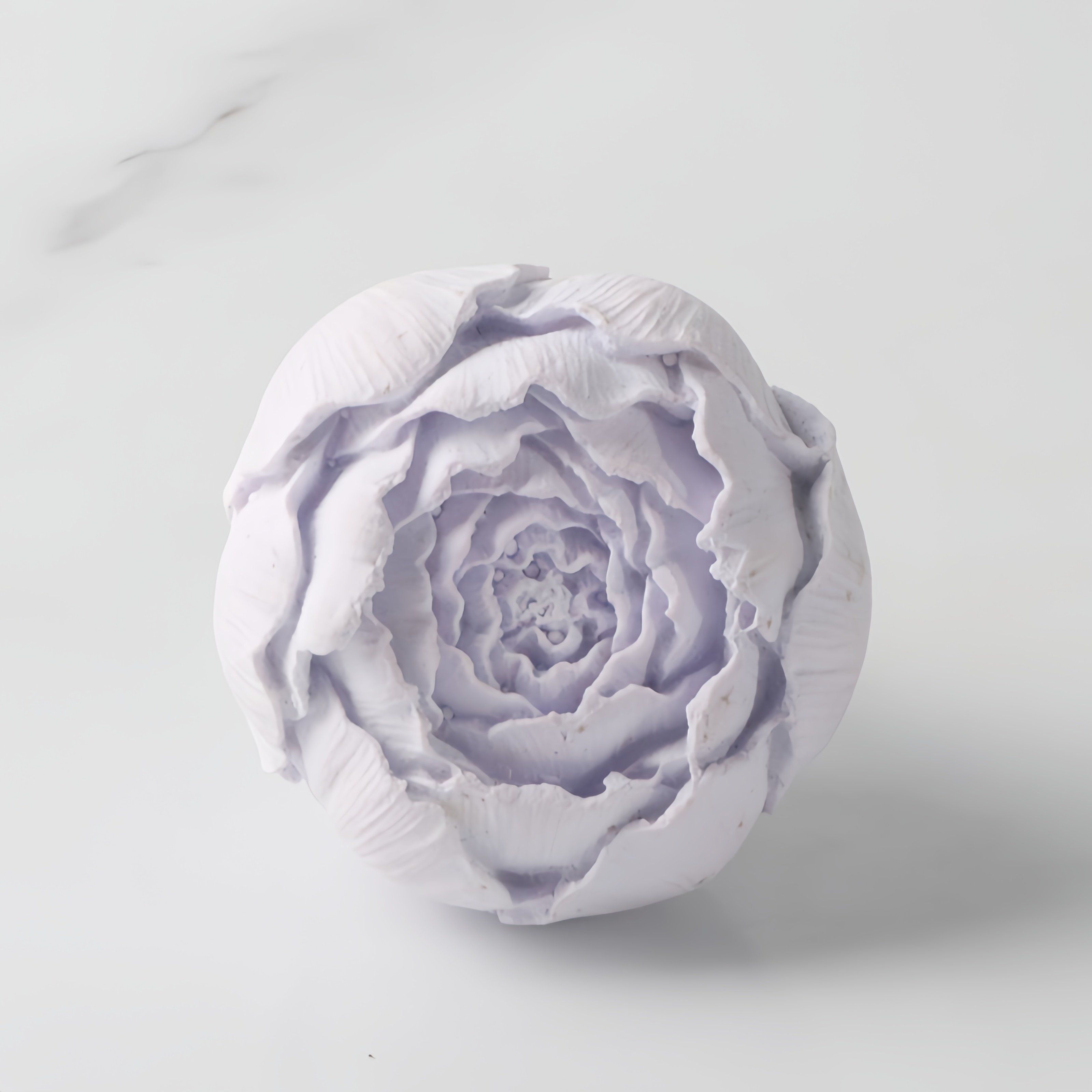 FinRu Stock Ceramic Paeonia Flower Automotive Vent Clip Car Inner Decoration Essential Oil Diffuser Car Vent Aroma Air Freshener