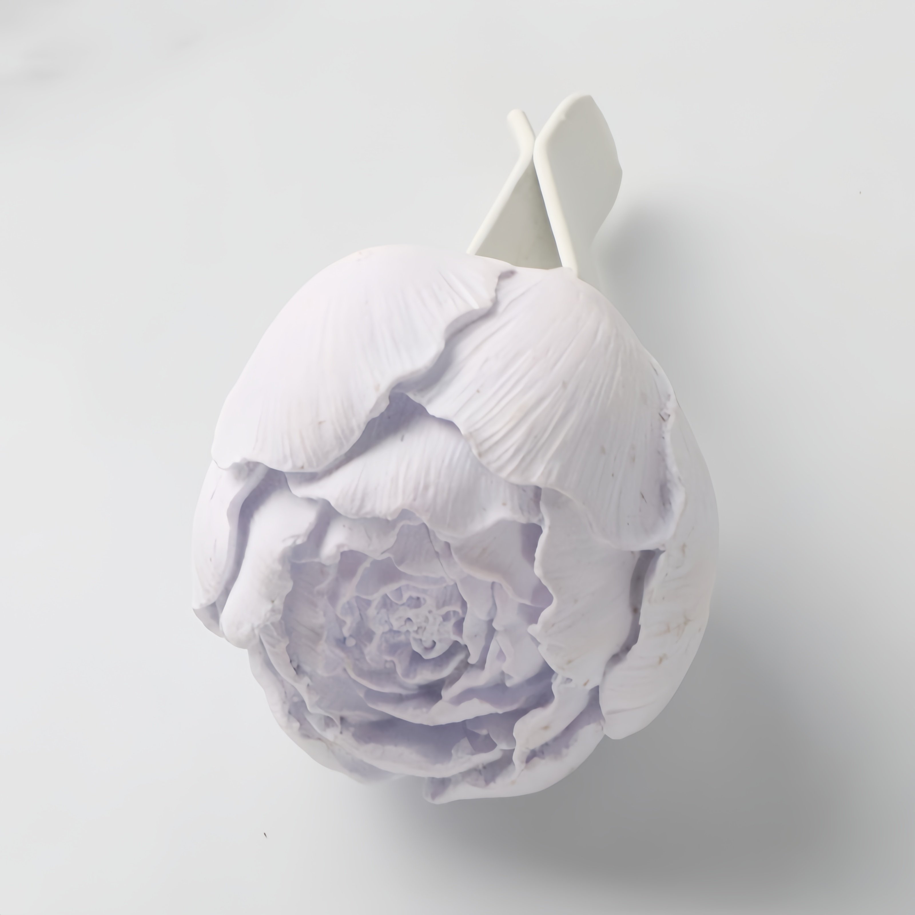 FinRu Stock Ceramic Paeonia Flower Automotive Vent Clip Car Inner Decoration Essential Oil Diffuser Car Vent Aroma Air Freshener