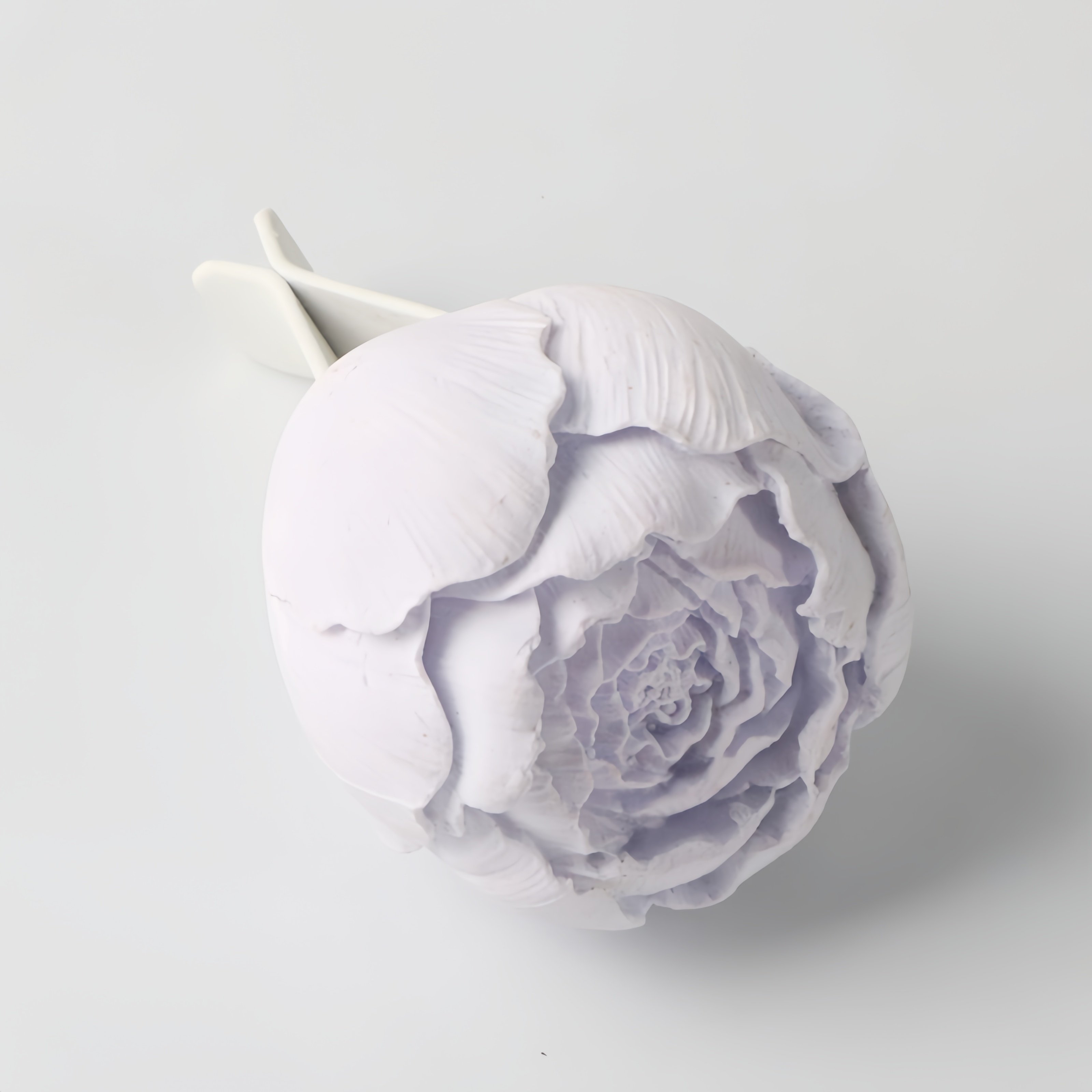 FinRu Stock Ceramic Paeonia Flower Automotive Vent Clip Car Inner Decoration Essential Oil Diffuser Car Vent Aroma Air Freshener